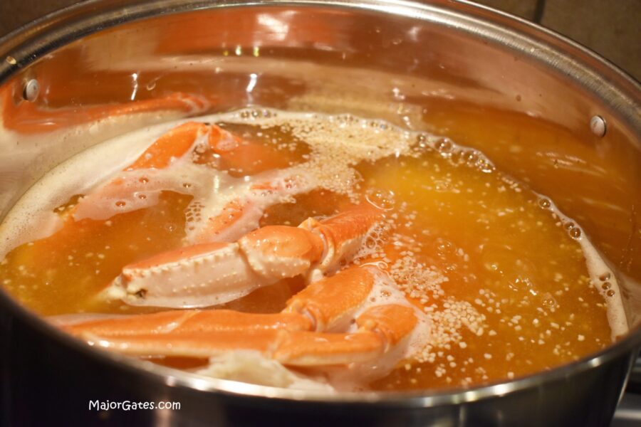 Snow Crab Legs With Garlic Butter Major Gates