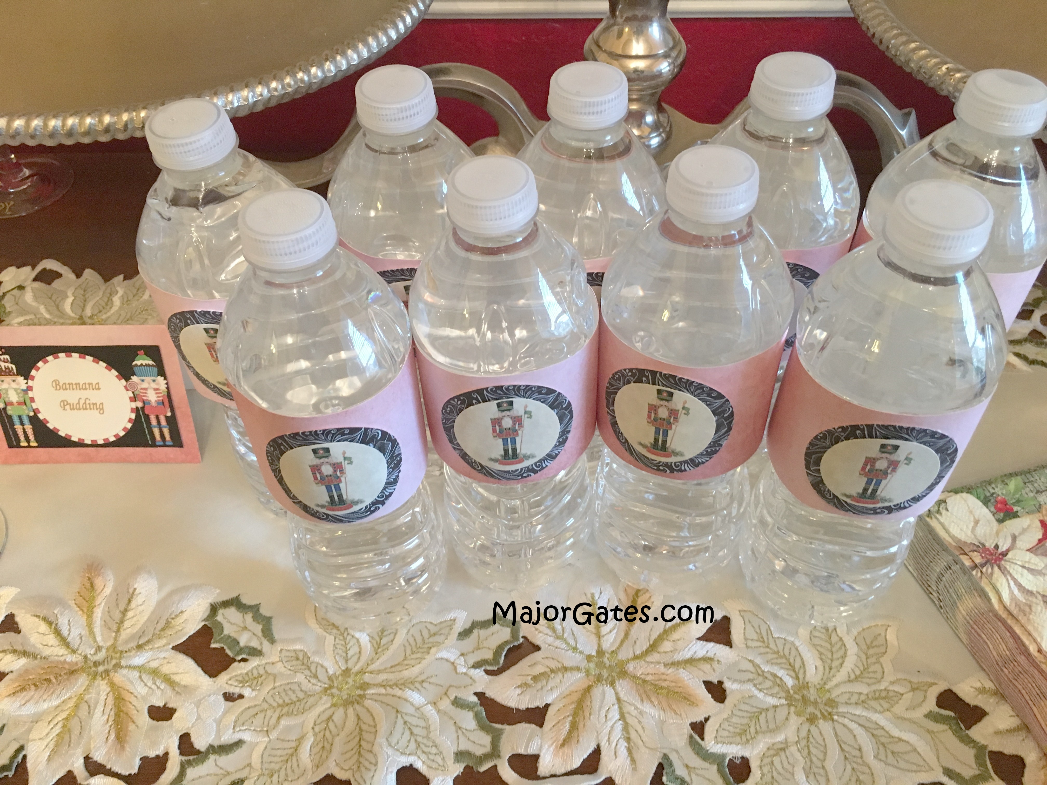 Nutcracker Custom Water Bottles