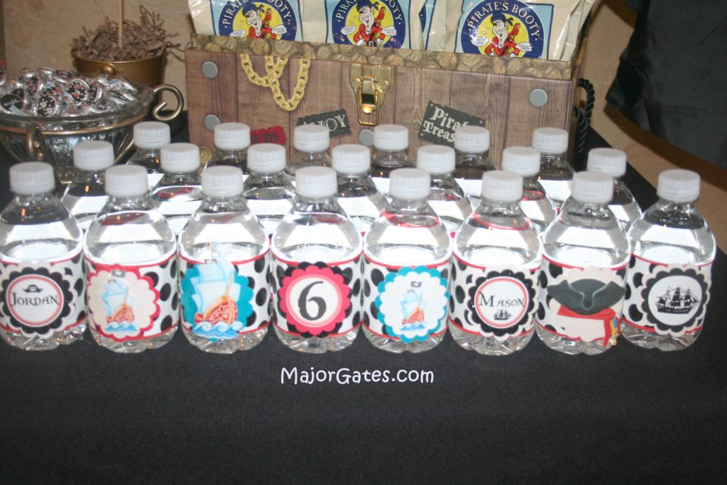 Pirate Water Bottles