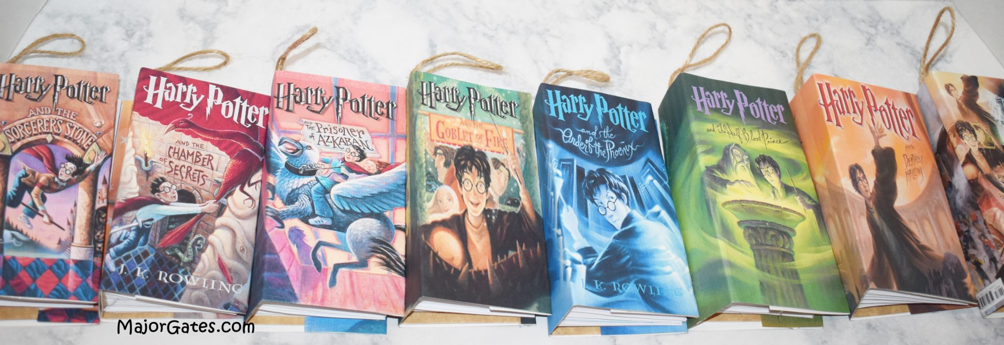 Harry Potter Book Ornaments