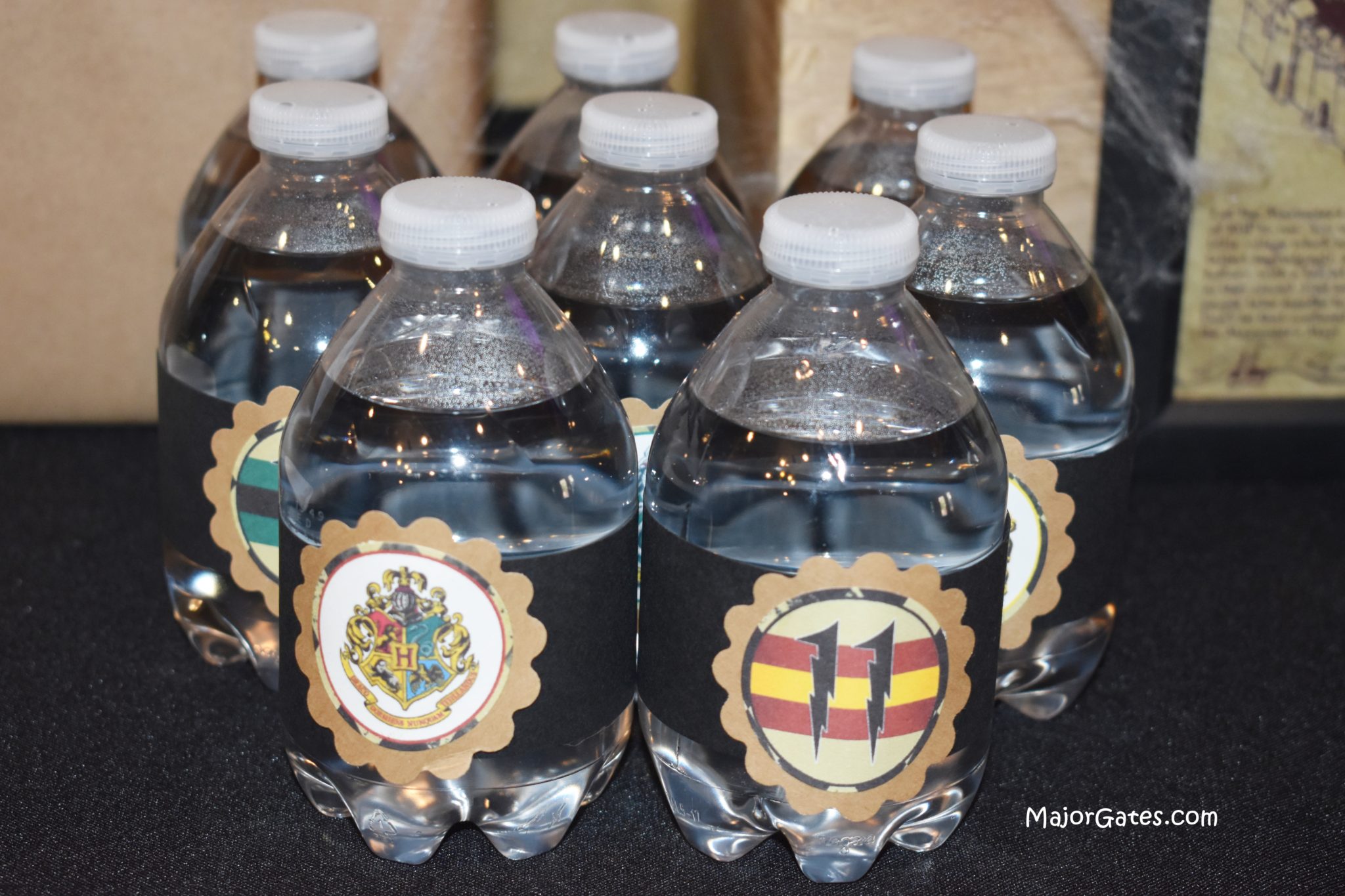 Harry Potter Custom Water Bottle Labels