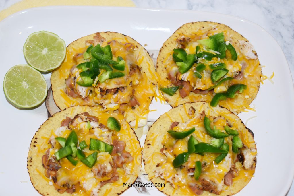 Chicken Tostadas