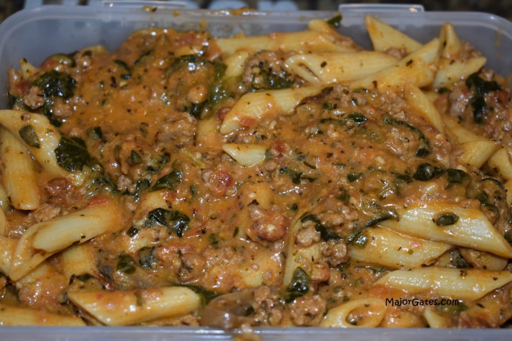 Baked Penne Pasta Casserole