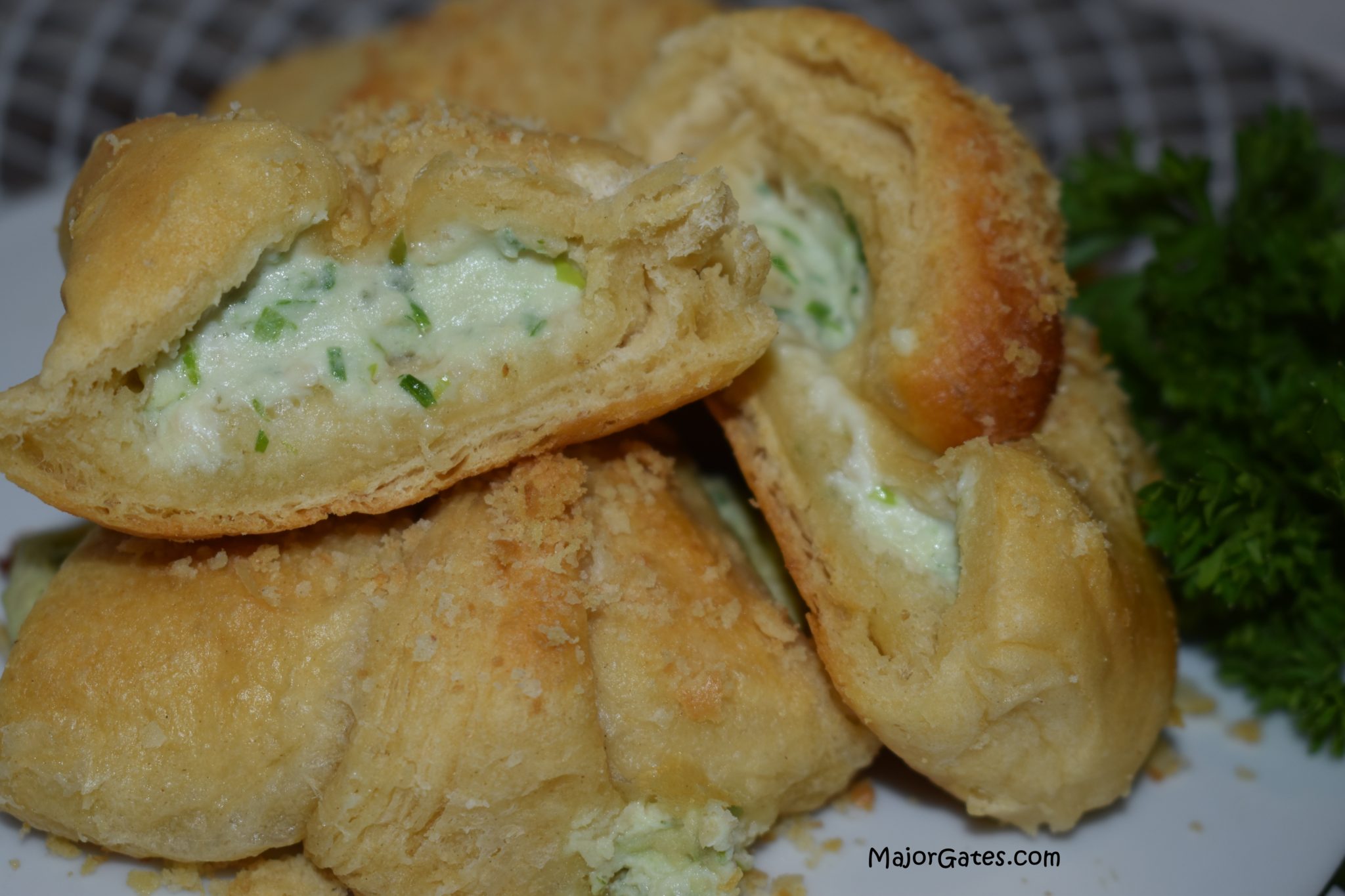 Creamy Chicken Croissants