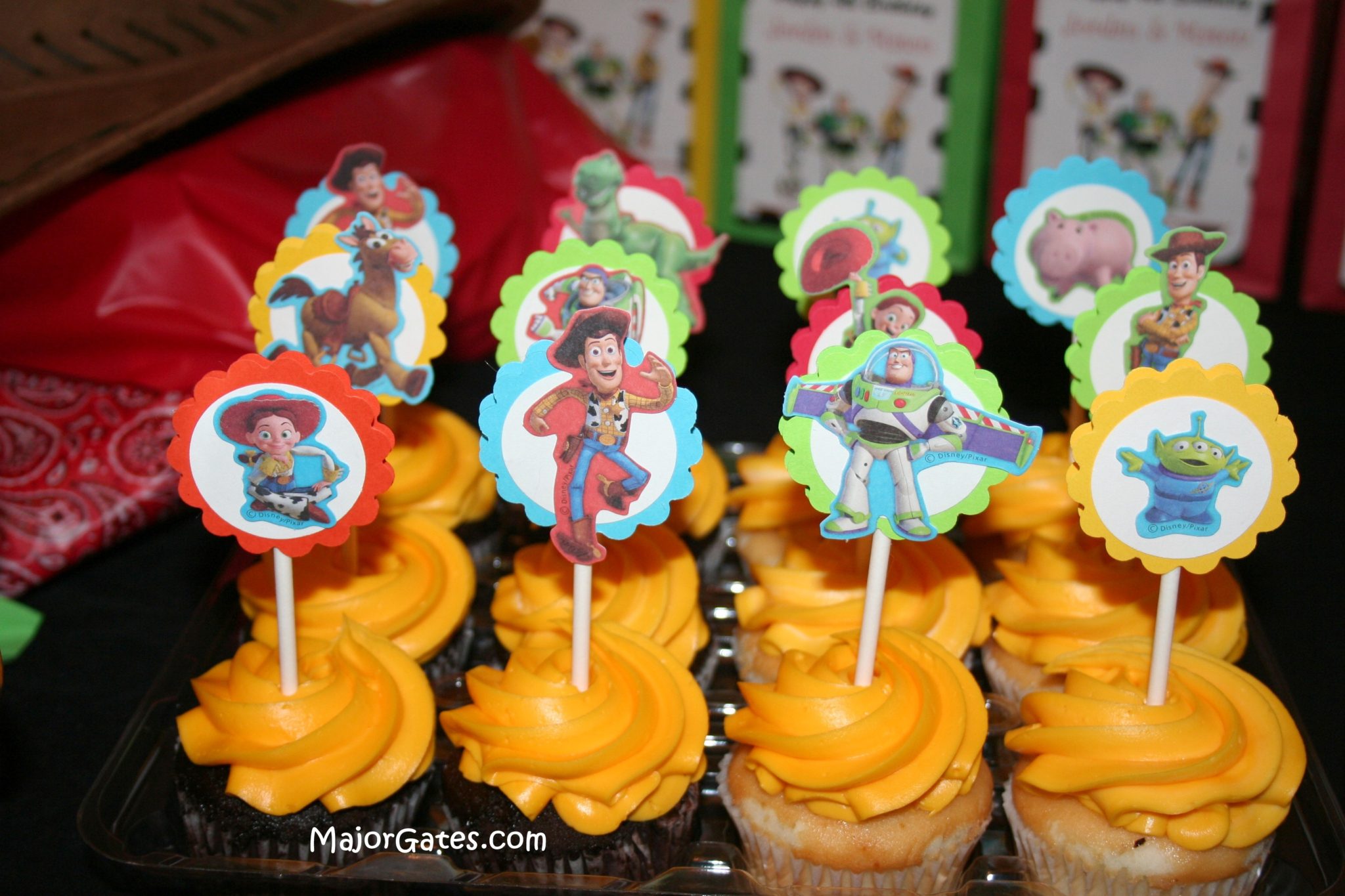 Toy Story Cupcake Toppers