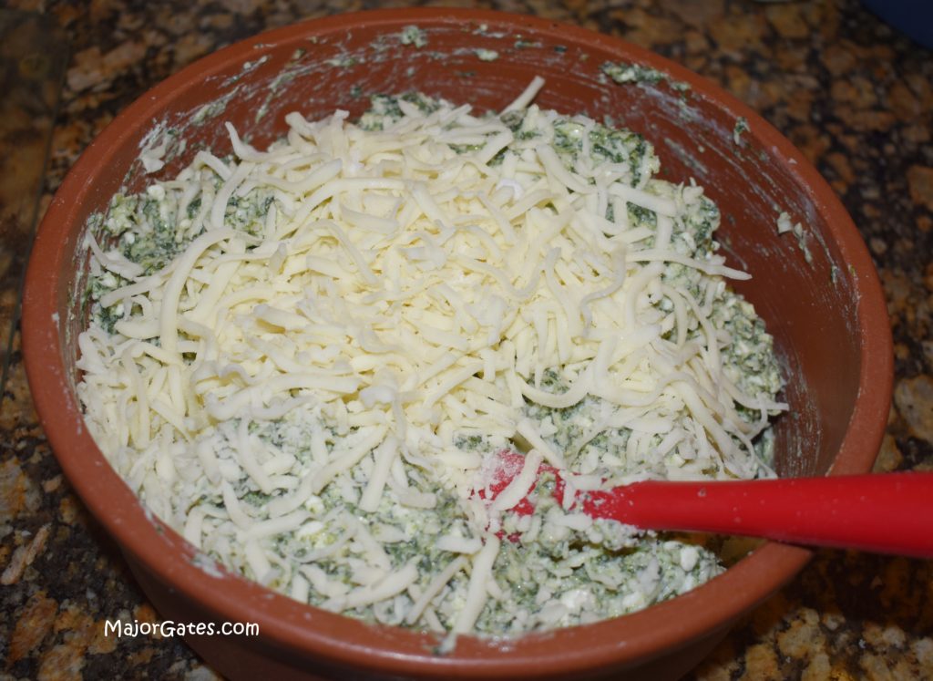 Cheese and Spinach Manicotti