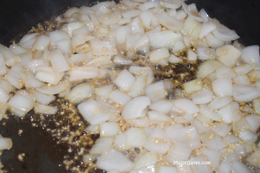 Stir Fried Onions