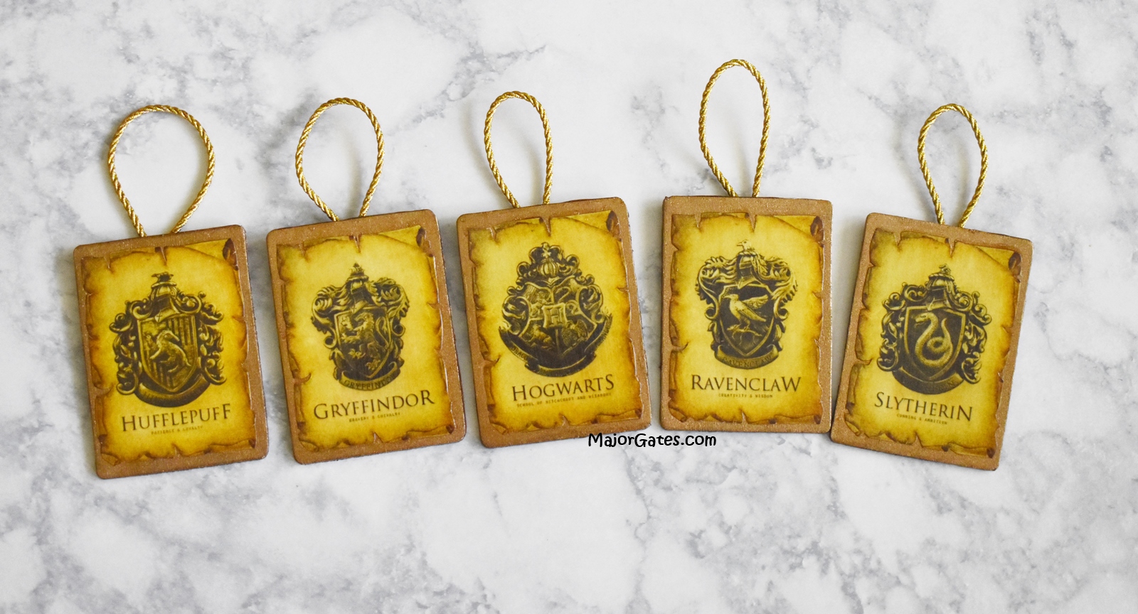 Harry Potter Crest Ornaments