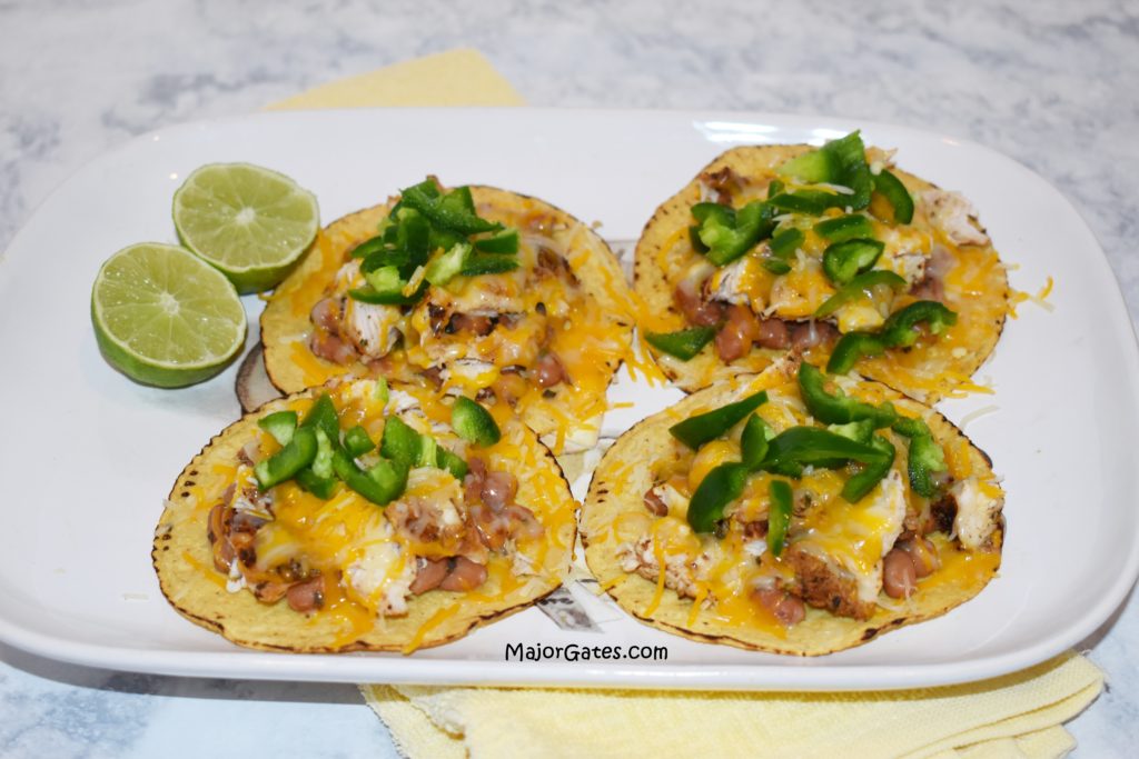 Chicken Tostadas