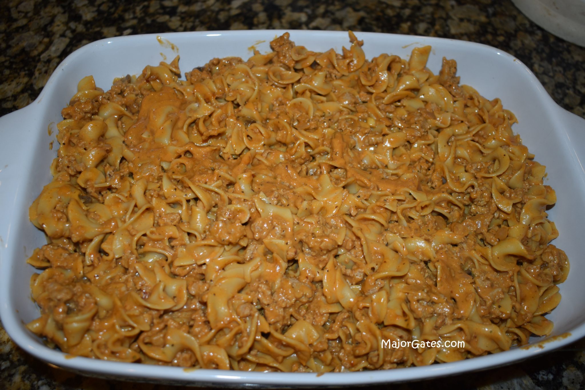 Ground Turkey Noodle Casserole