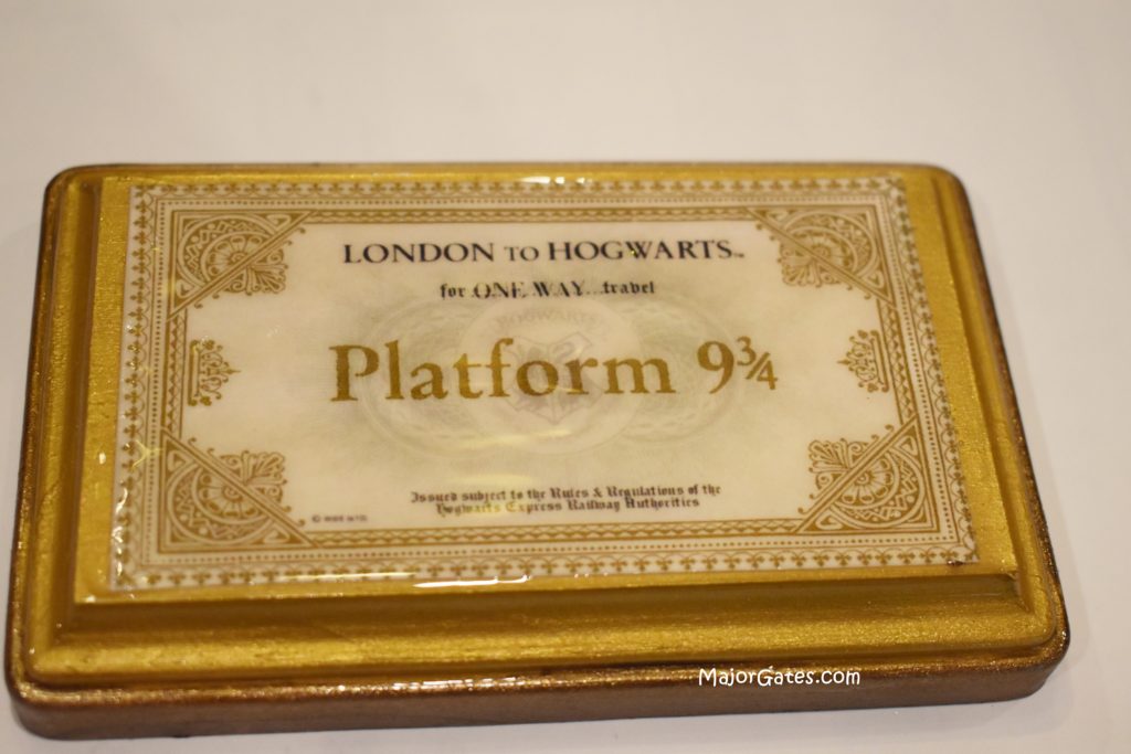 Mod Podge Hogwarts Ticket