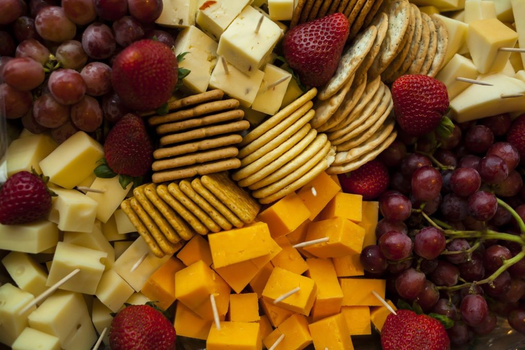 Fruit and Cheese Tray