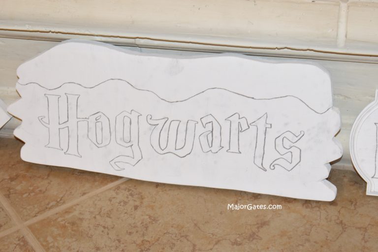 Harry Potter Directional Sign · Major Gates