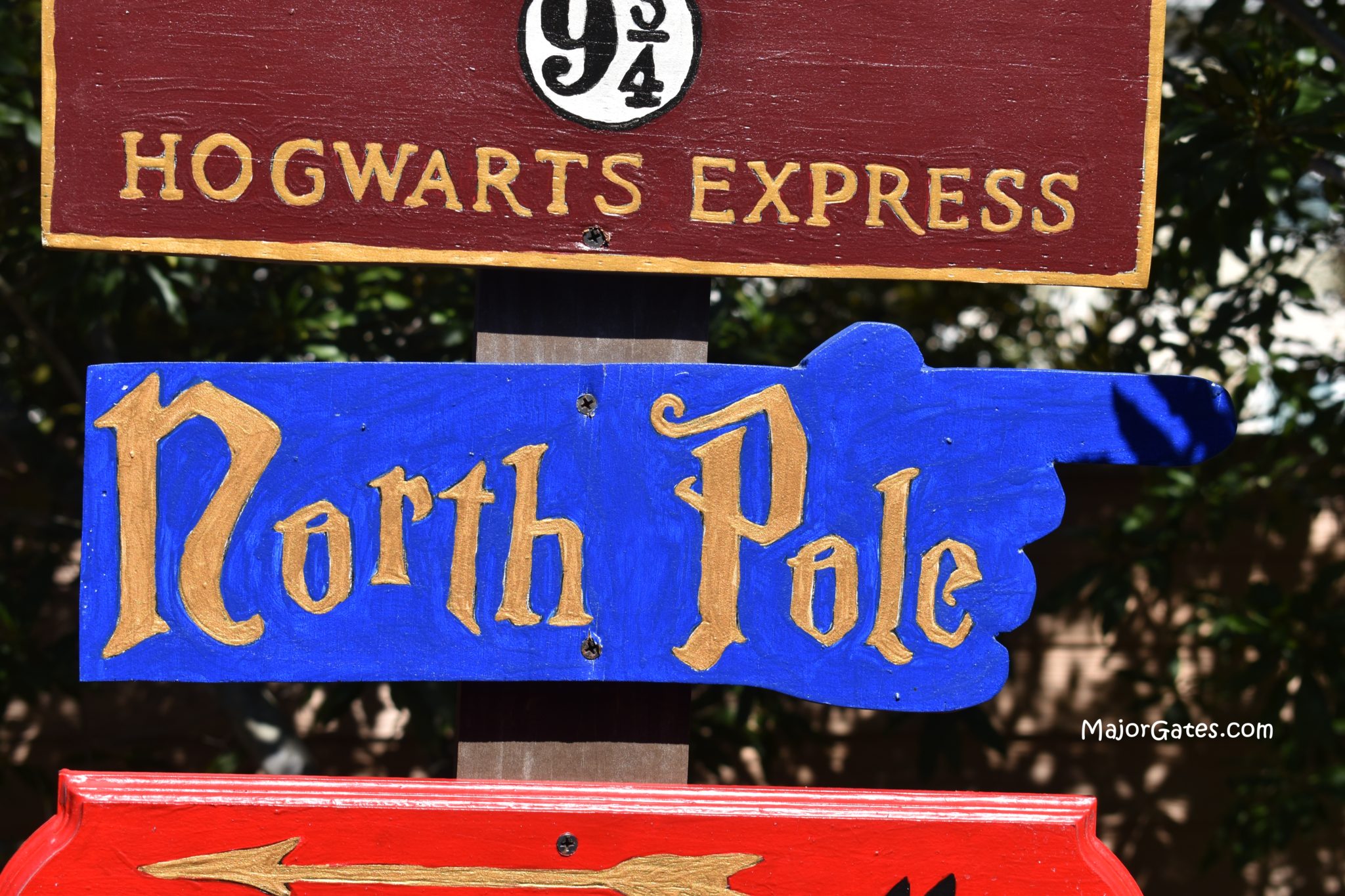 Harry Potter Directional Sign