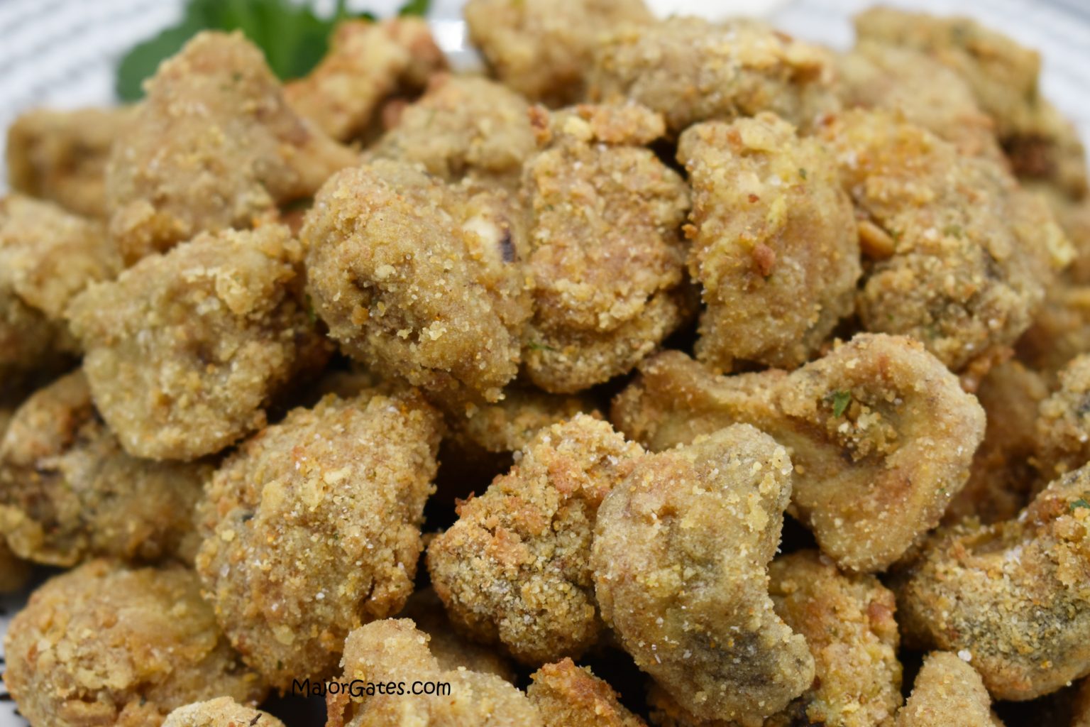 Air Fryer Fried Mushrooms · Major Gates