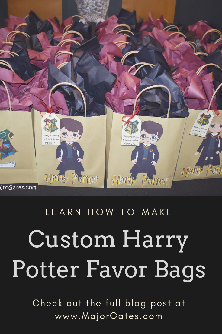 Harry Potter Favor Bags