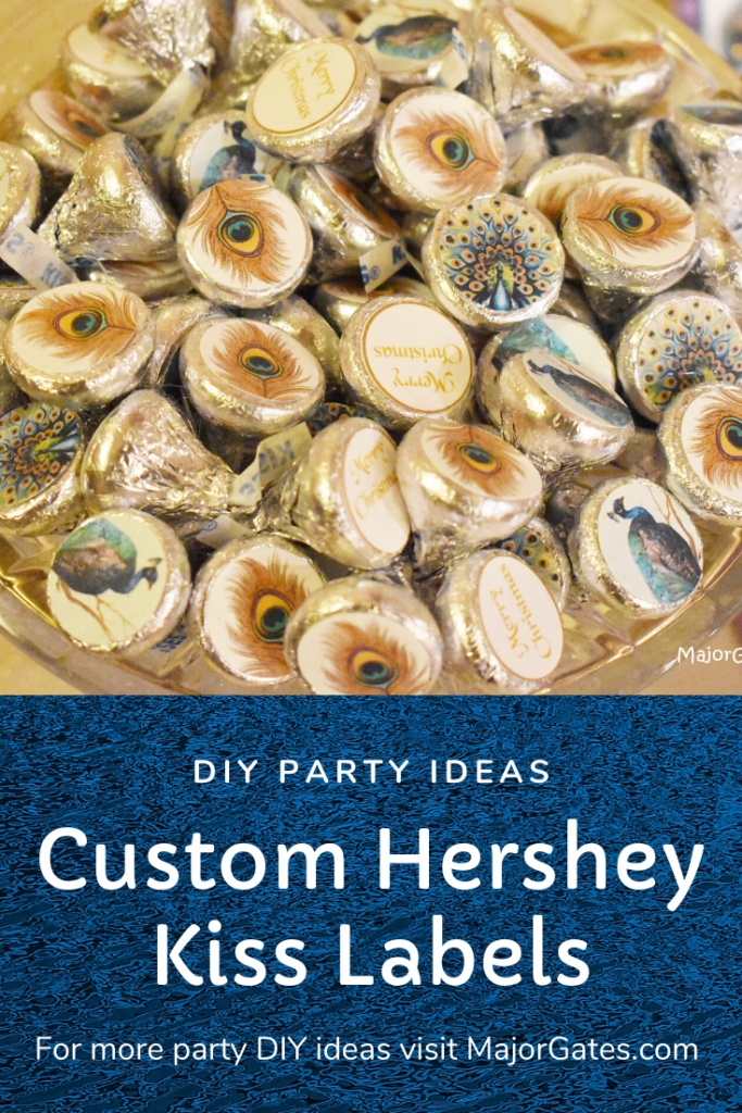 Custom Hershey Kiss Labels