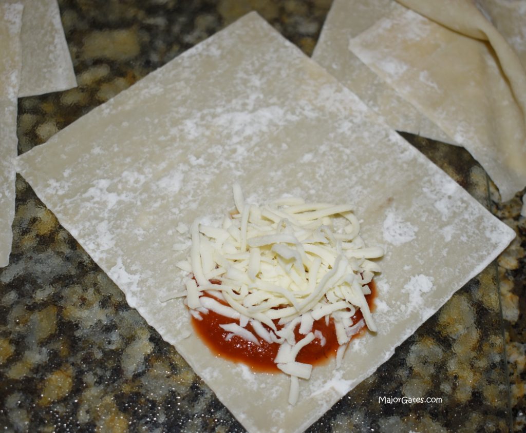 Air Fryer Pizza Egg Rolls