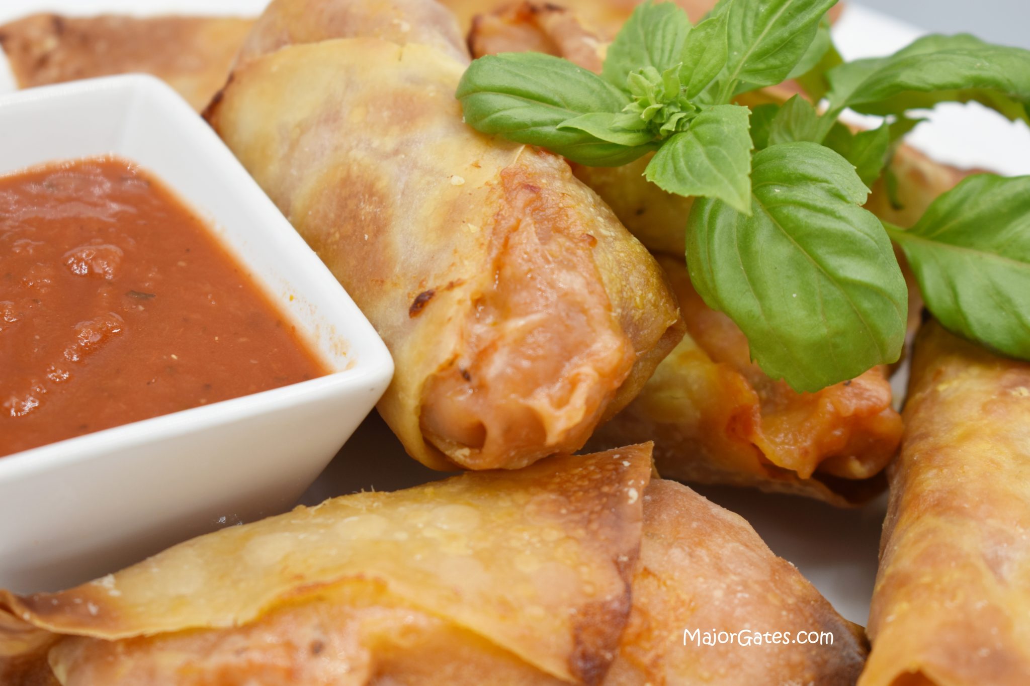 Pepperoni Air Fryer Egg Rolls