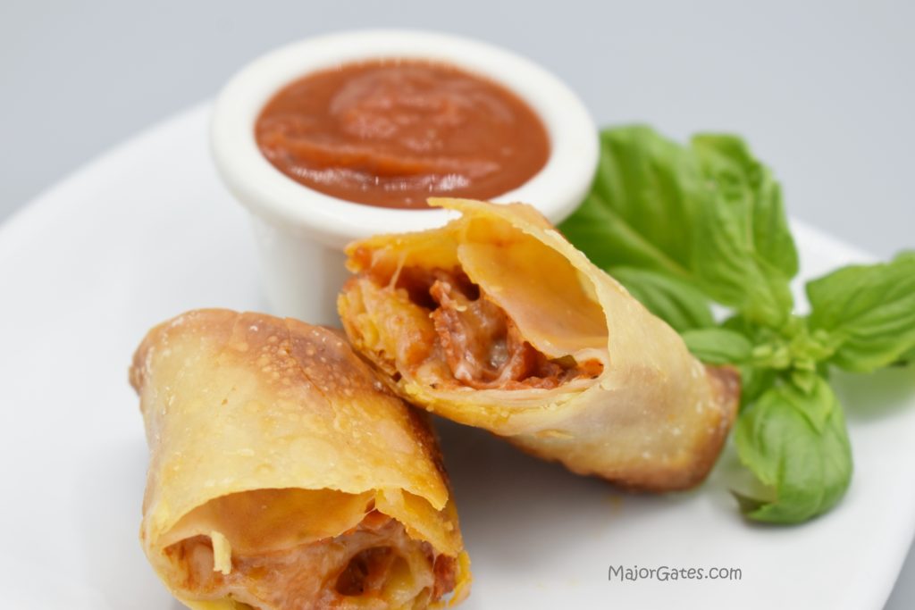 Pepperoni Air Fryer Egg Rolls