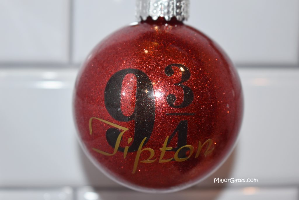 HP Glass Bulb Ornament