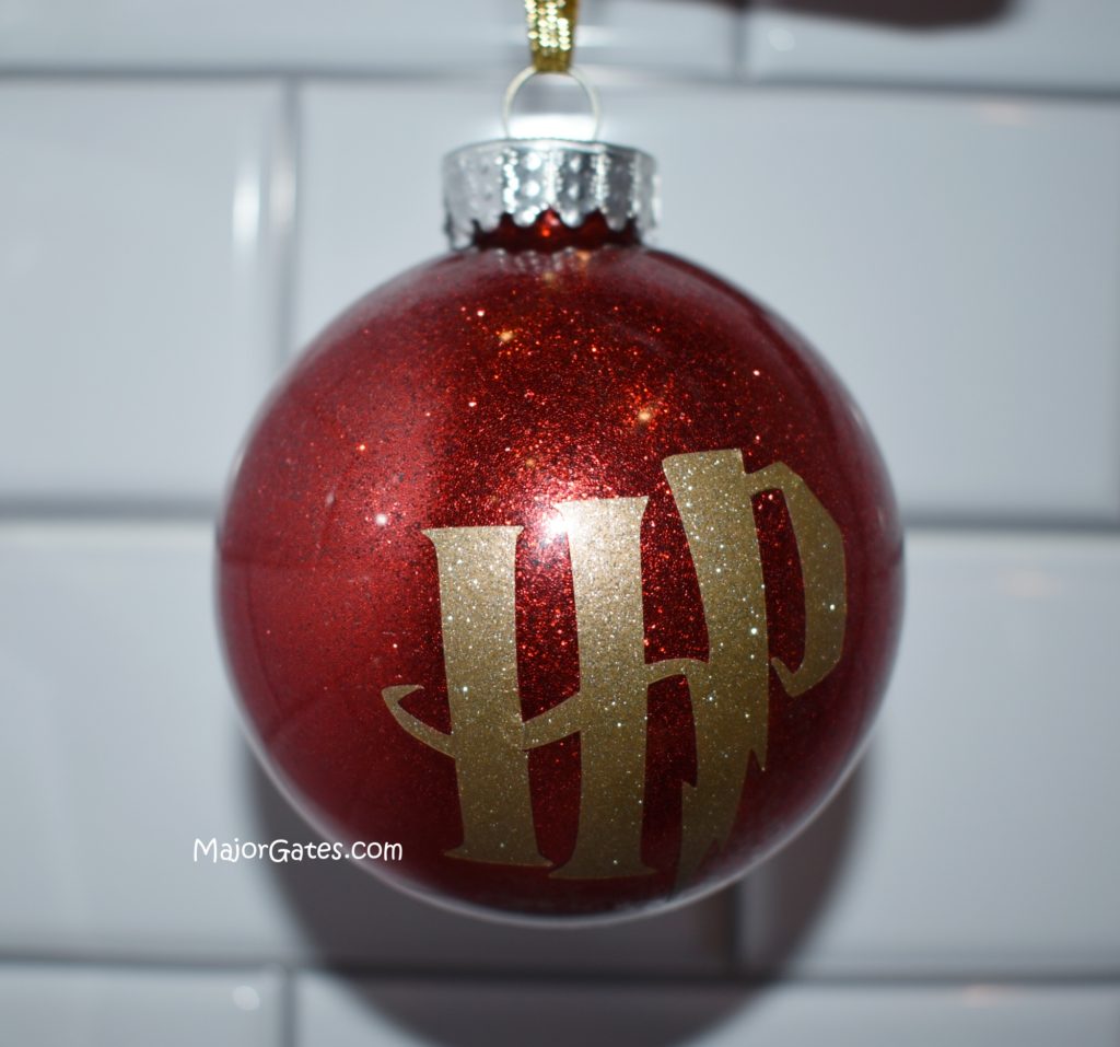 Harry Potter Glass Bulb Ornaments