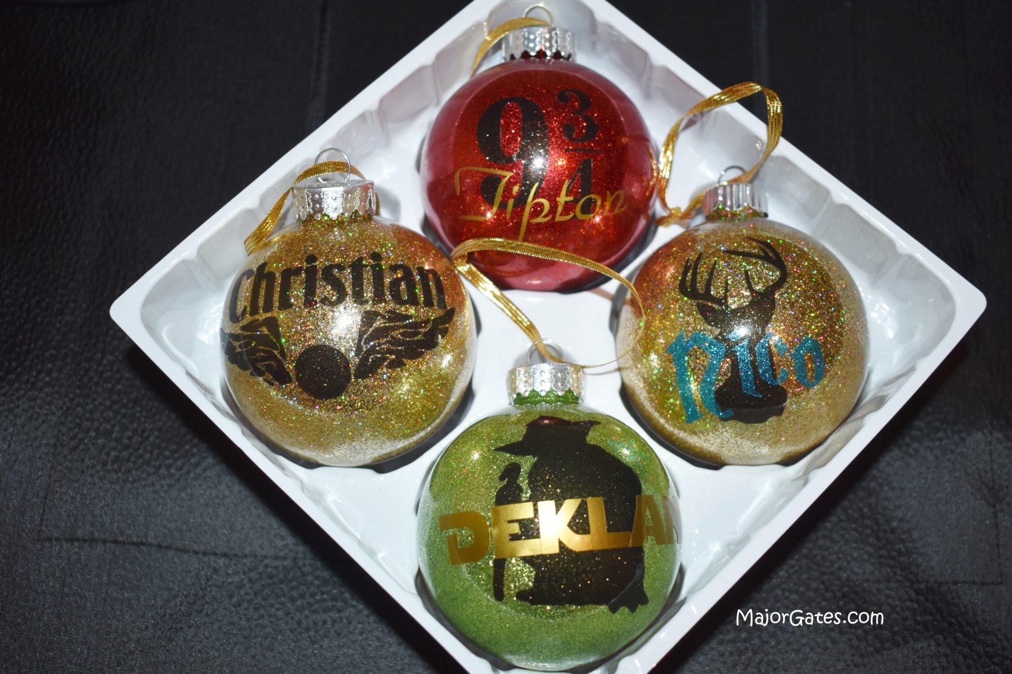 Harry Potter Glass Ornaments