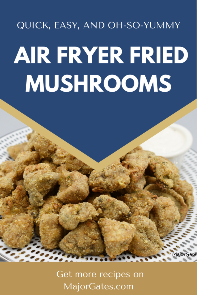 Air Fryer Fried Mushrooms