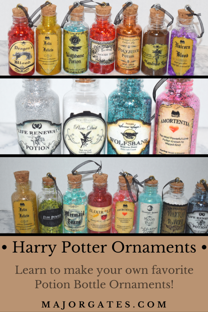 Harry Potter Glass Ornaments · Major Gates