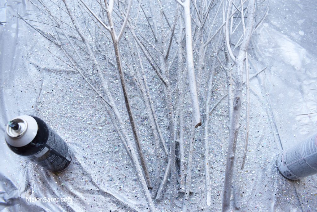 Winter Glitter Branches