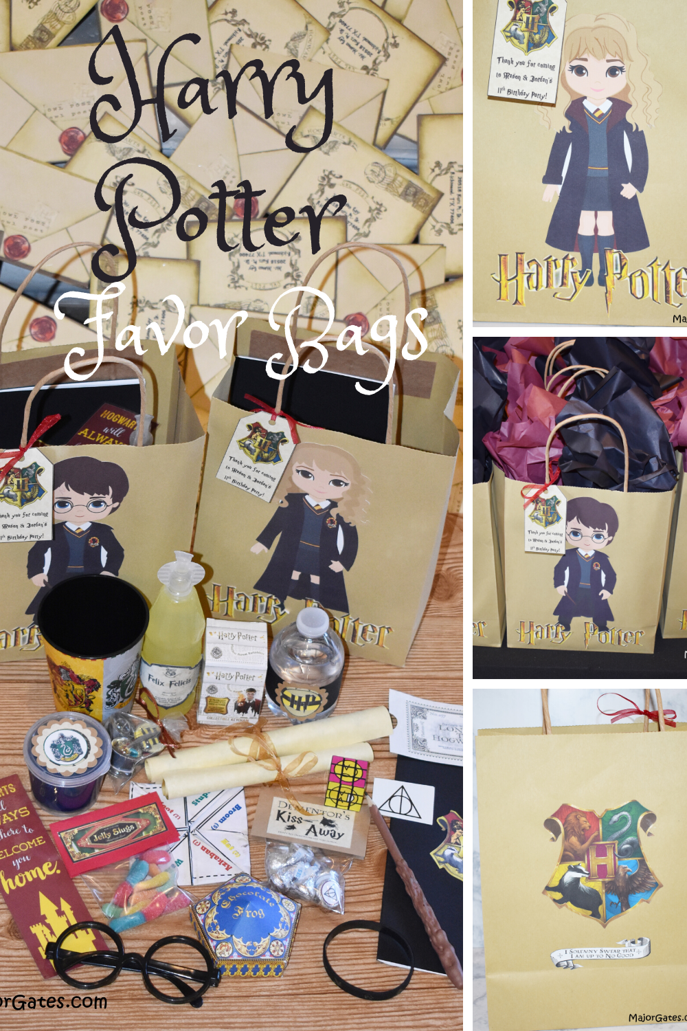 Harry Potter Favor Bags