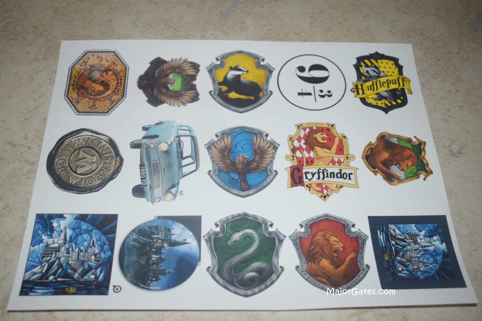 Harry Potter Badges · Major Gates