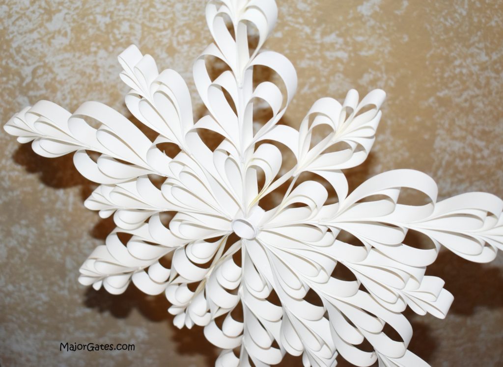 Giant Paper Snowflakes