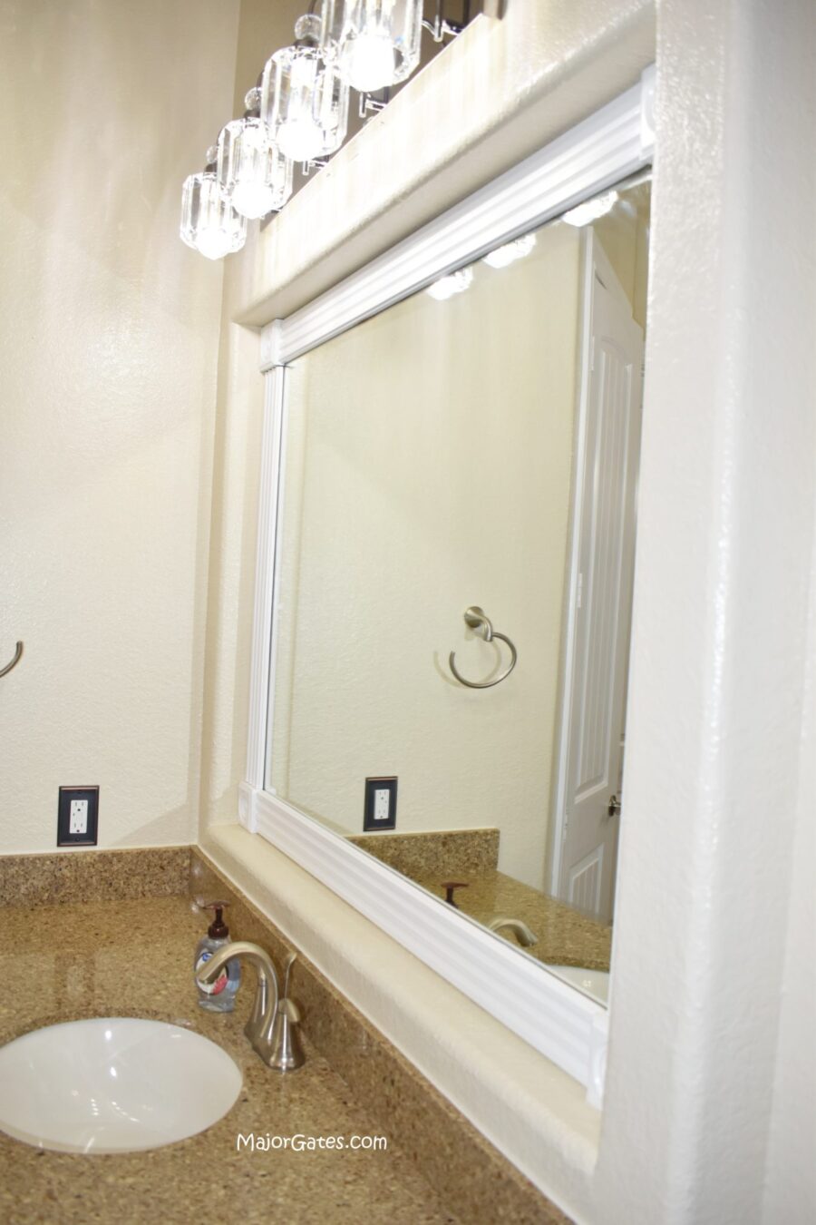 Frame A Bathroom Mirror · Major Gates