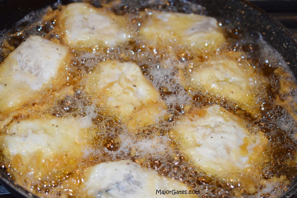 Crispy Fried Cod Fish