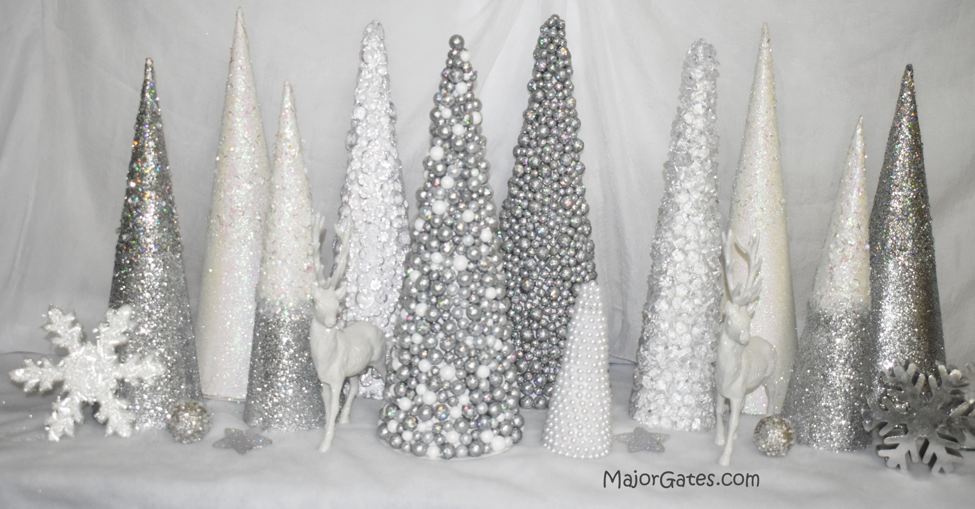 DIY Cone Christmas Trees