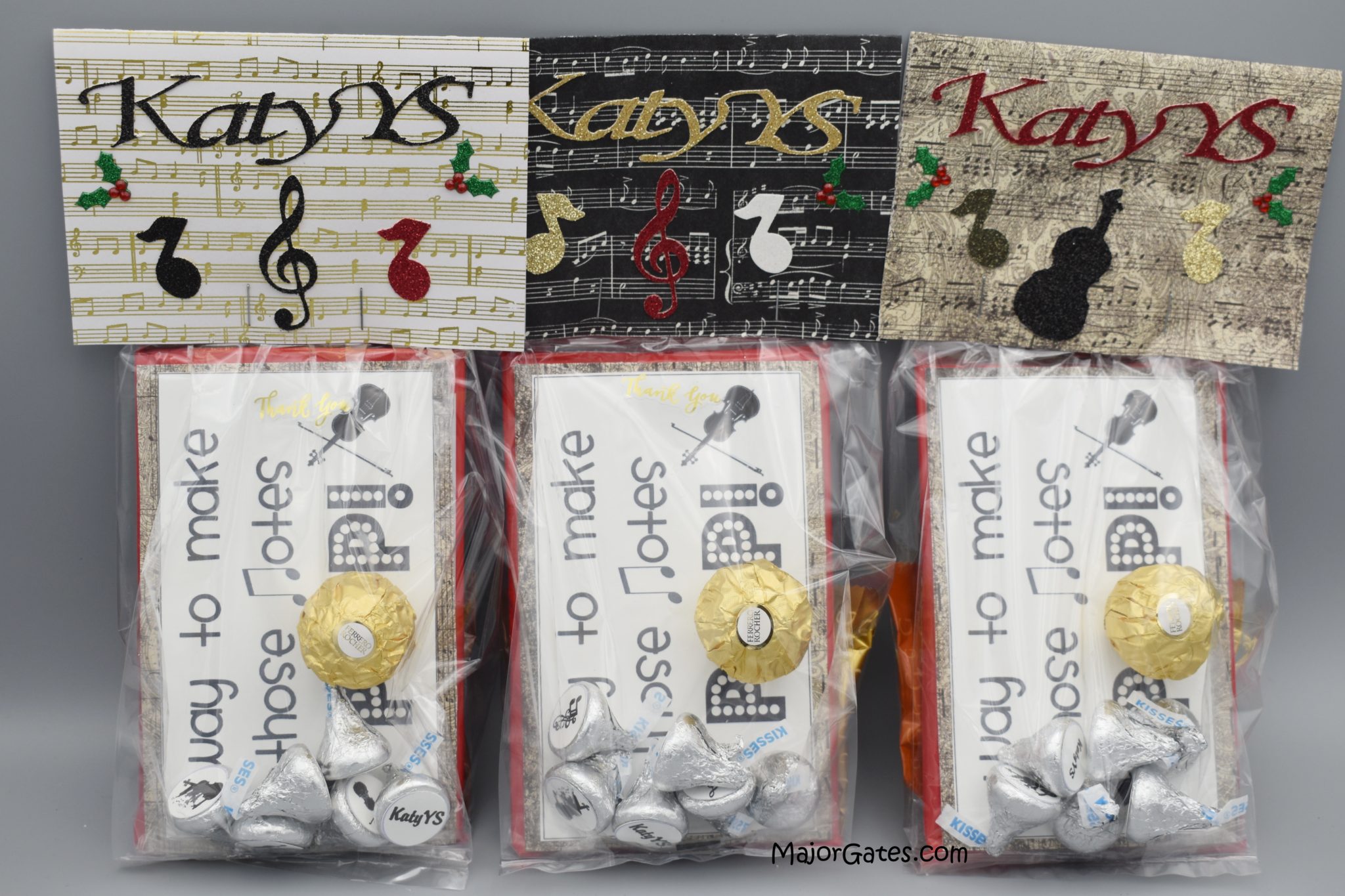 Music Popcorn Favors