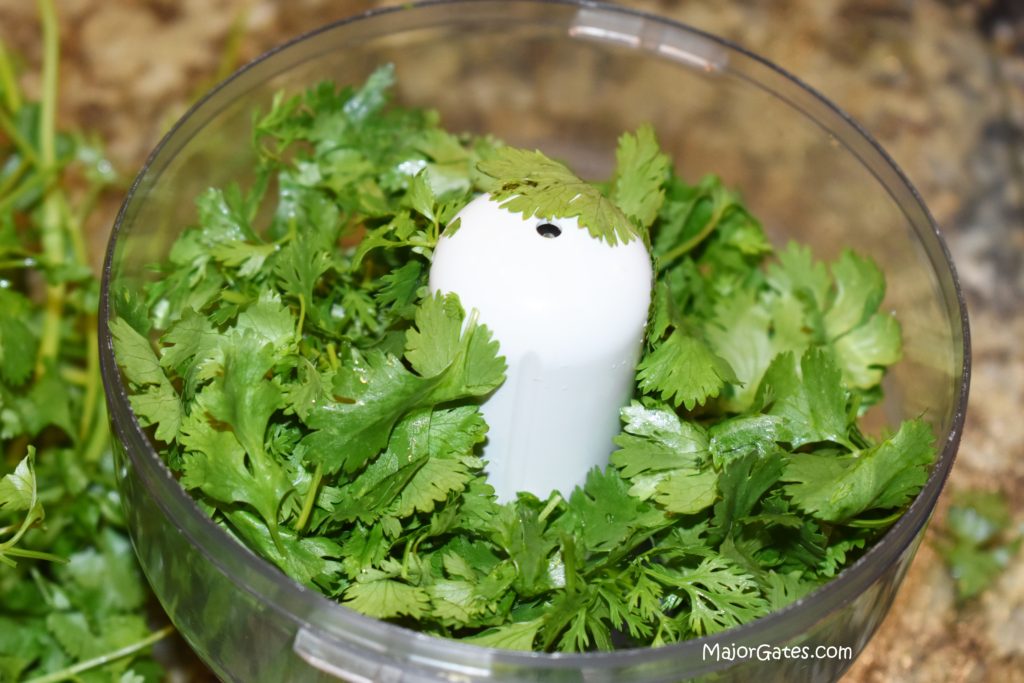 Chopped cilantro