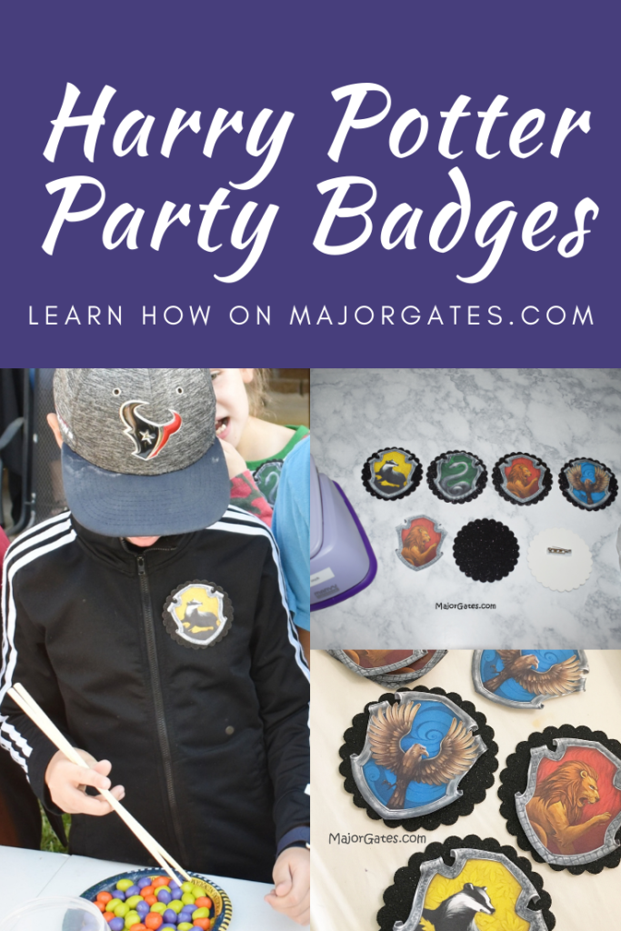 Harry Potter Party Badges