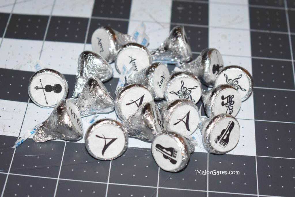 Music Hershey Kisses