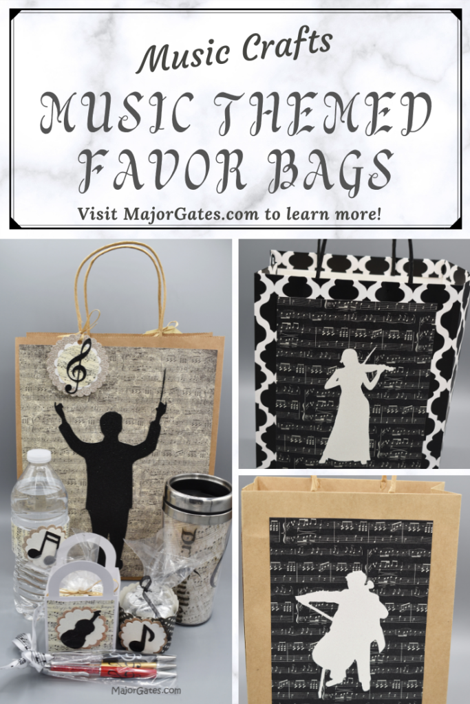 Music Themed Favor Bags