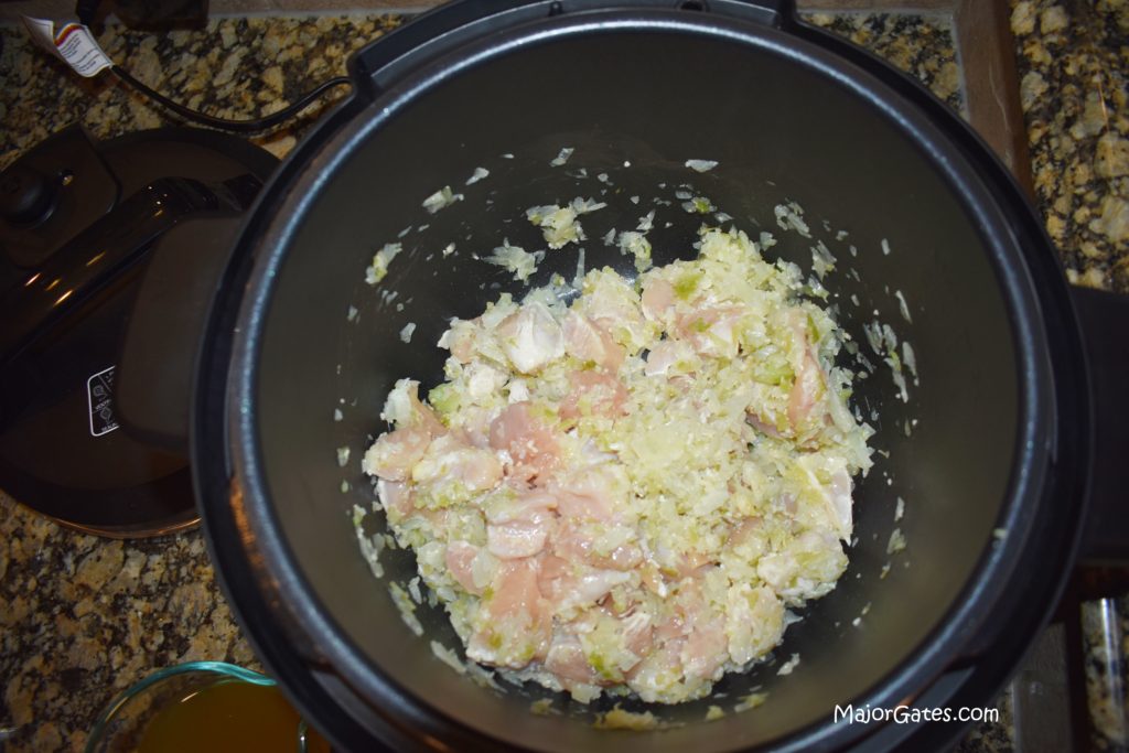 Instant Pot Creamy Chicken Soup