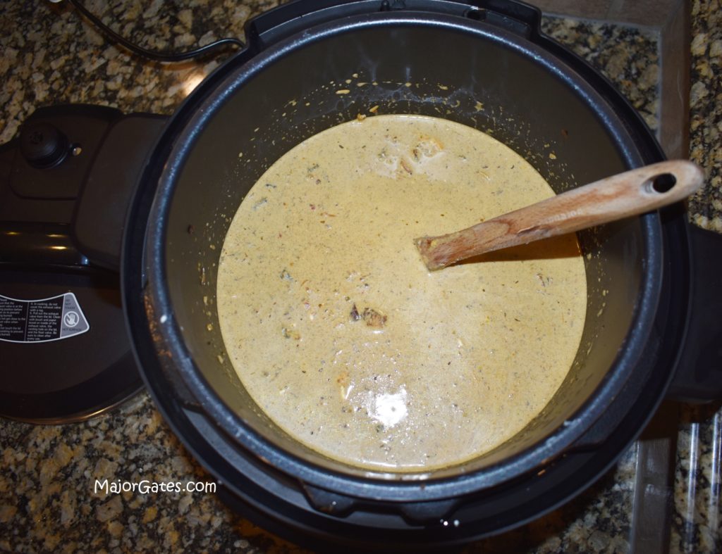 Instant Pot Creamy Chicken Soup