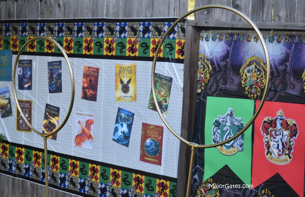 DIY Harry Potter Quidditch Hoops