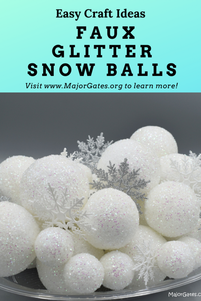 Faux Snow Balls