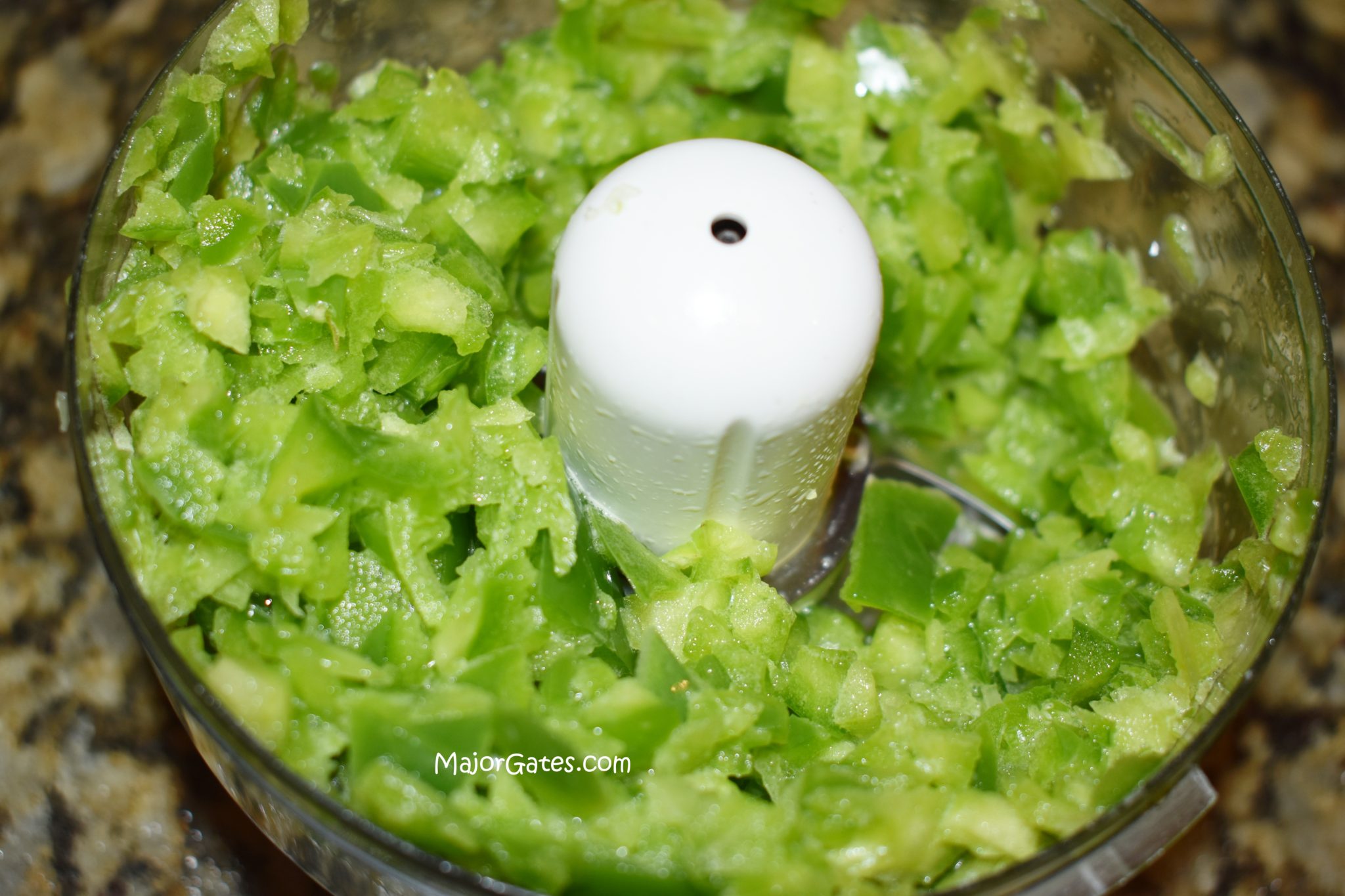 Chopped bell pepper