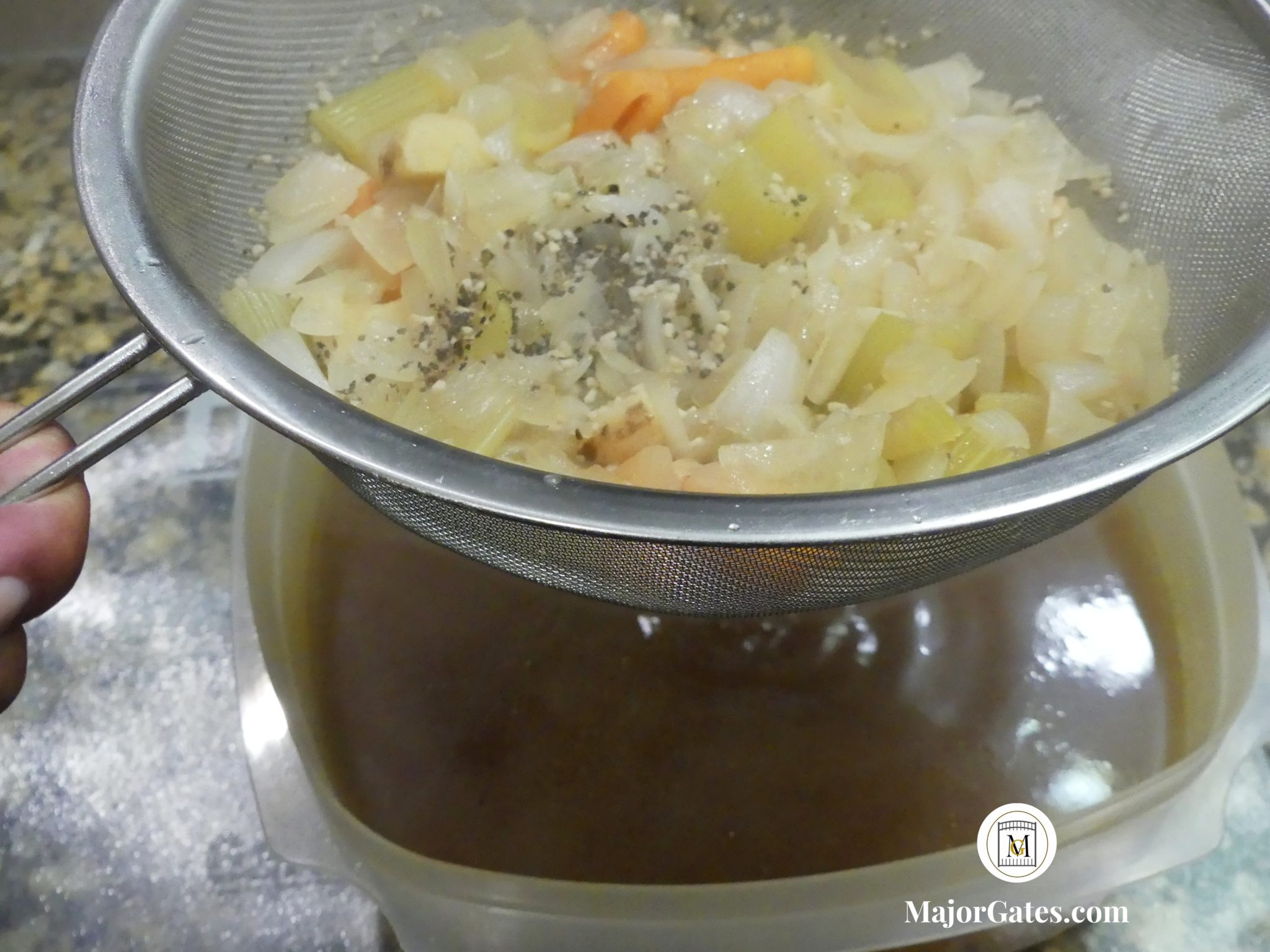 Clear Mushroom and Spinach Soup