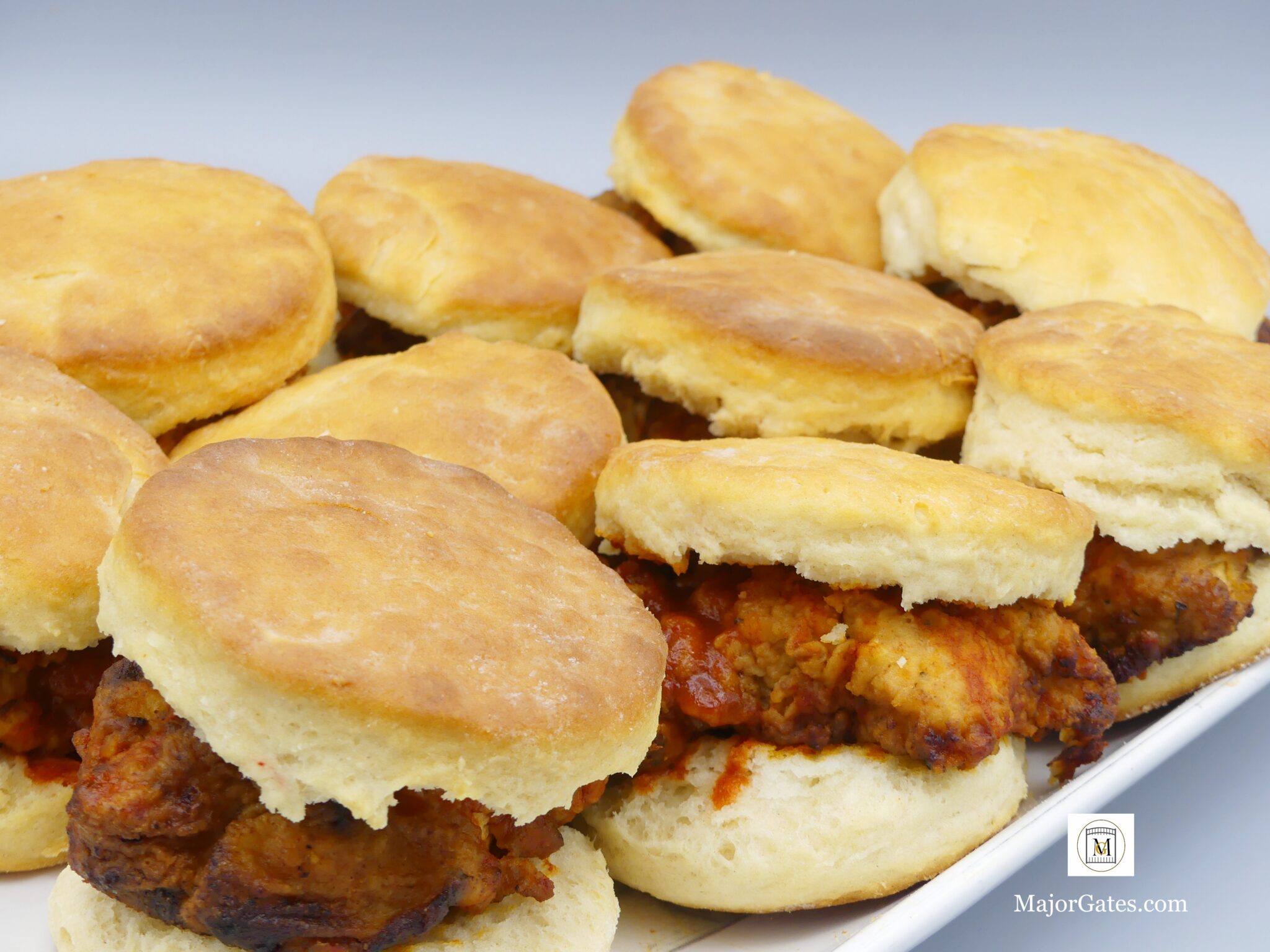 Spicy Chicken Biscuits