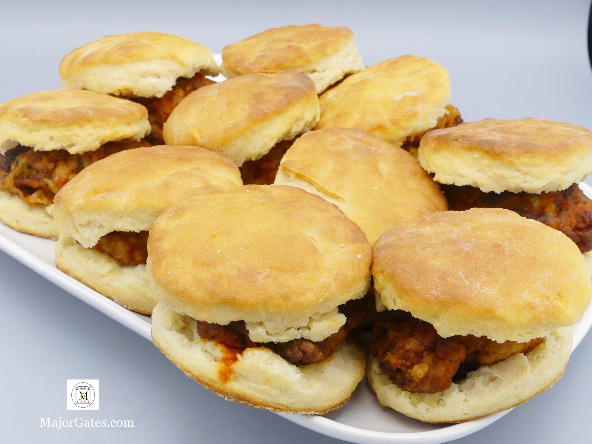 Spicy Chicken Biscuits