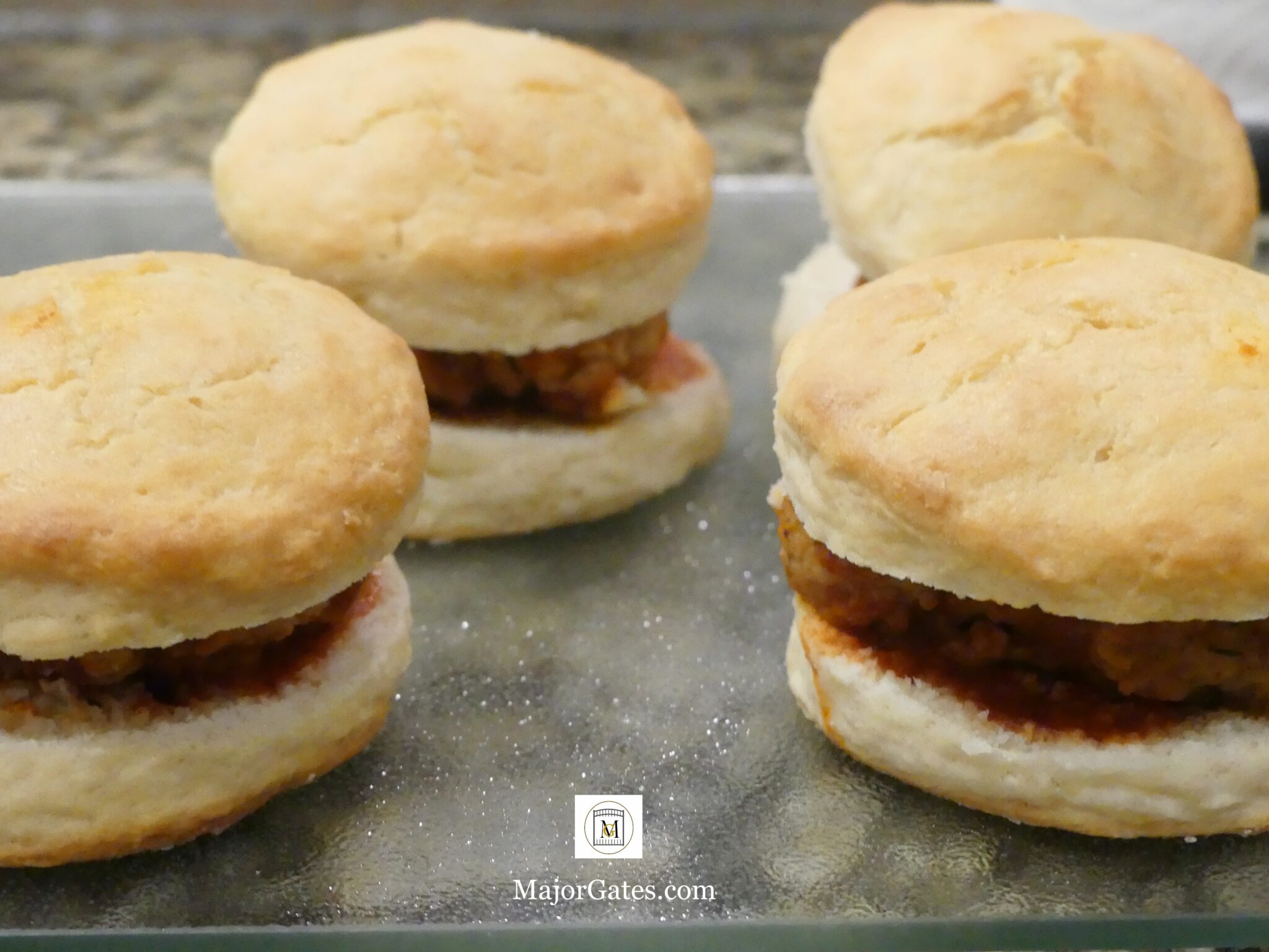 Spicy Chicken Biscuits